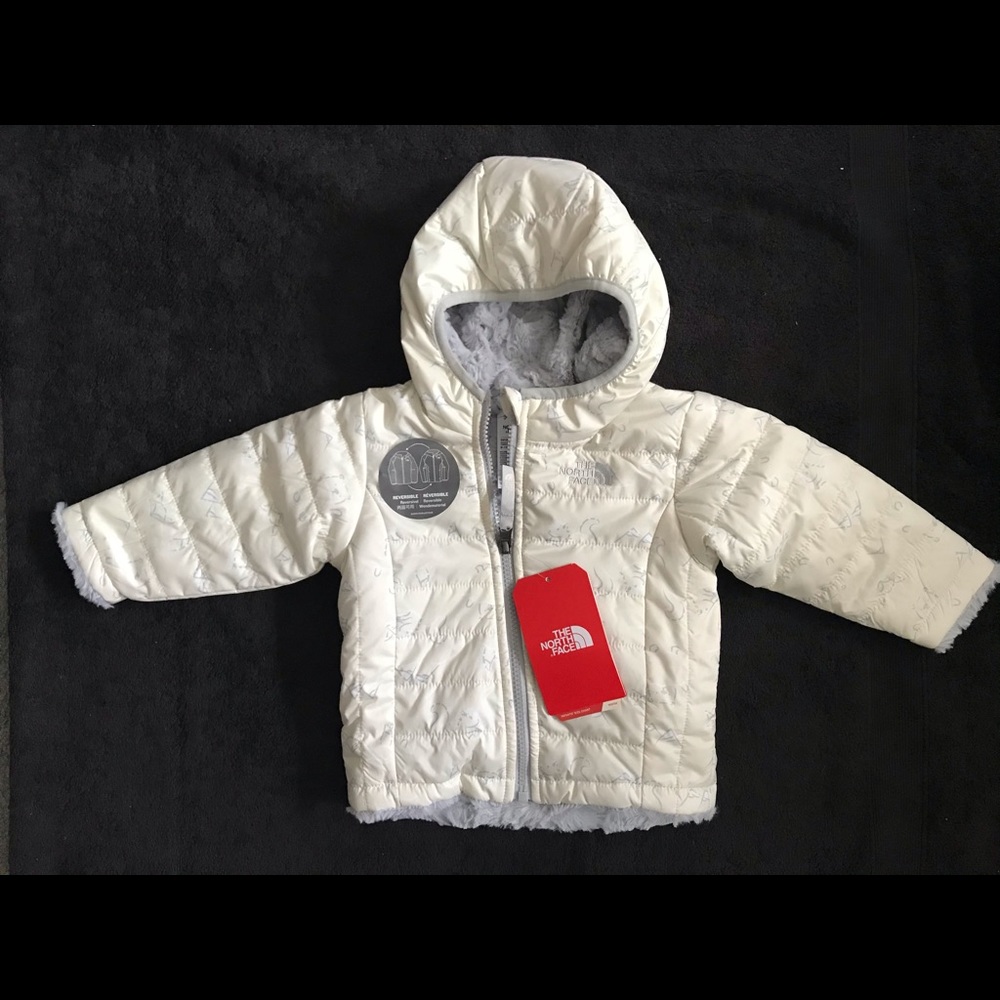 North Face Infants Reversible Mossbud NWT 6-12 mon